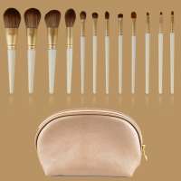 2020 new arrival 12 piece Private label makeup cosmetic sets  face brush