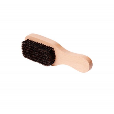 High quality nature wooden and boar bristle hair brush custom logo hair brush for female